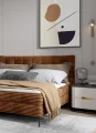 Polsterbett Martina mit Matratze und Bettkasten – moderner Schlafkomfort