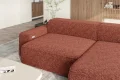 Ecksofa NUBE S – Modernes Design mit elektrischer Sitztiefenverstellung