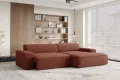 Ecksofa NUBE S – Modernes Design mit elektrischer Sitztiefenverstellung - stoff ferrol-27