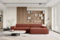Ecksofa NUBE S – Modernes Design mit elektrischer Sitztiefenverstellung