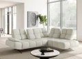 Ecksofa PRADO L – Modernes Design mit elektrischer Relaxfunktion & Sitztiefenverstellung