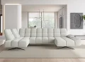 Design Ecksofa PRADO XL | U-Form Sofa mit elektrischer Relaxfunktion & Sitztiefenverstellung
