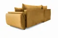 Ecksofa Oti mit Schalffunktion und Bettkasten - Stoff Monolith 48