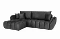 Ecksofa OTI mit Schlaffunktion und Bettkasten - Monolith 95