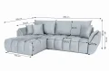 Ecksofa OTI Abmessungen