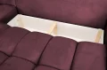 Ecksofa OTI mit Schlaffunktion und Bettkasten - Monolith 69