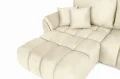 Ecksofa OTI mit Schlaffunktion und Bettkasten - Monolith 02