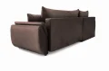 Ecksofa OTI mit Schlaffunktion und Bettkasten - Monolith 15