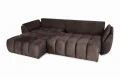 Ecksofa OTI mit Schlaffunktion und Bettkasten - Monolith 15