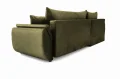 Ecksofa OTI mit Schlaffunktion und Bettkasten - Monolith 38