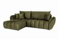 Ecksofa OTI mit Schlaffunktion und Bettkasten - Monolith 38