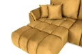 Ecksofa OTI U mit Schlaffunktion und Bettkasten - Monolith 48