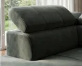 Ecksofa Royal I mit Schlaffunktion und verstellbaren Kopfstützen