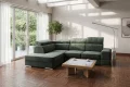 Ecksofa Royal I mit Schlaffunktion und verstellbaren Kopfstützen