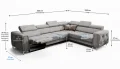 Ecksofa Orion I Relax Abmessungen