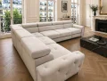 Ecksofa mit Schlaffunktion und verstellbaren Kopfstützen - Ecksofa Orion I Relax