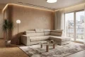 Ecksofa mit Schlaffunktion und Bettkasten - Ecksofa Margo I