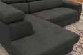 Ecksofa mit Schlaffunktion und Bettkasten - Ecksofa Margo I