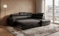 Ecksofa mit Schlaffunktion und Bettkasten - Ecksofa Margo I