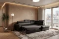 Ecksofa mit Schlaffunktion und Bettkasten - Ecksofa Margo I