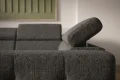 Ecksofa Toscania mit verstellbaren Kopfstützen