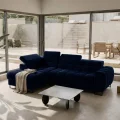 Ecksofa 260x170 cm Aspen Mini mit Schlaffunktion, verstellbare Kopfstützen und Bettkasten - Liegefläche 117x190 cm, Dunkelblau (Terra 79).jpg