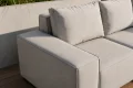 Ecksofa GARTEN Gartenmöbel Terrasse wasserdicht OUTDOOR