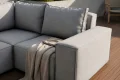 Ecksofa GARTEN Gartenmöbel Terrasse wasserdicht OUTDOO