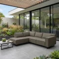 JACK Outdoor Ecksofa wetterfest modern mit wasserabweisender Polsterung, Olivgrau - LINKS.jpg