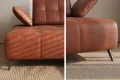 DANTE Ecksofa Echtleder