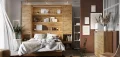 Wandklappbett Bed Concept 140x200 Horizontal Lenart Bett Eiche Grau