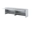 Wandklappbett Bed Concept 140x200 Horizontal Lenart Bett Eiche Grau