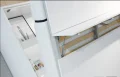 Wandklappbett Bed Concept 120x200 Horizontal Lenart Bett Grau und Eiche Artisan