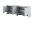 Wandklappbett Bed Concept 120x200 Horizontal Lenart Bett Grau und Eiche Artisan