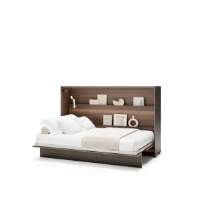 Wandklappbett 120x200 Horizontal Schrankbett Lenart BED CONCEPT - Dunin-Eiche BC-05