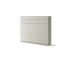 Wandklappbett 160x200 Horizontal Schrankbett Lenart BED CONCEPT Kashmir Beige 1