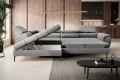 DENVER L Ecksofa mit Schlaffunktion & Bettkasten – Relaxfunktion, verstellbare Kopfstützen, 288 cm