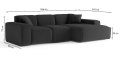 Ecksofa LUGA MINI L