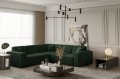Ecksofa LUGA Corner green