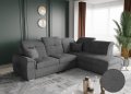 Ecksofa BONO L brooklyn dunkelgrau rechts