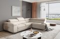 Ecksofa Antonia Monolith 02 Creme Stoff rechts