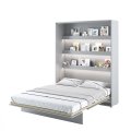Wandklappbett Bed Concept 160x200 Vertikal Concept Lenart Bett Grau