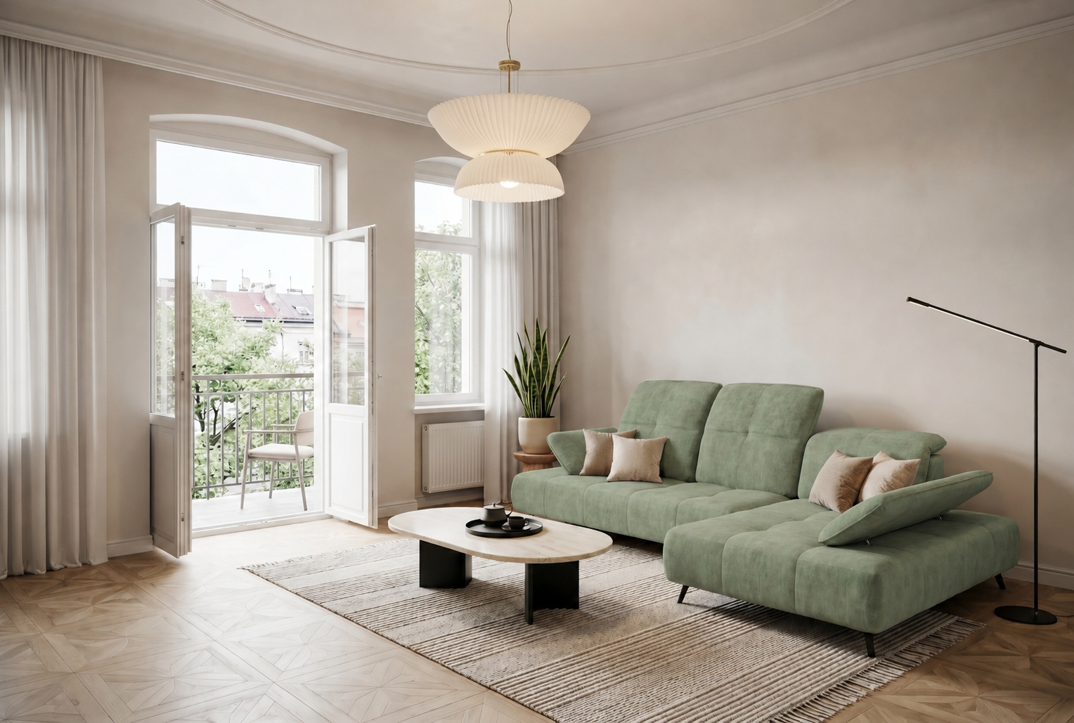 Bergamo Ecksofa Terra 33 