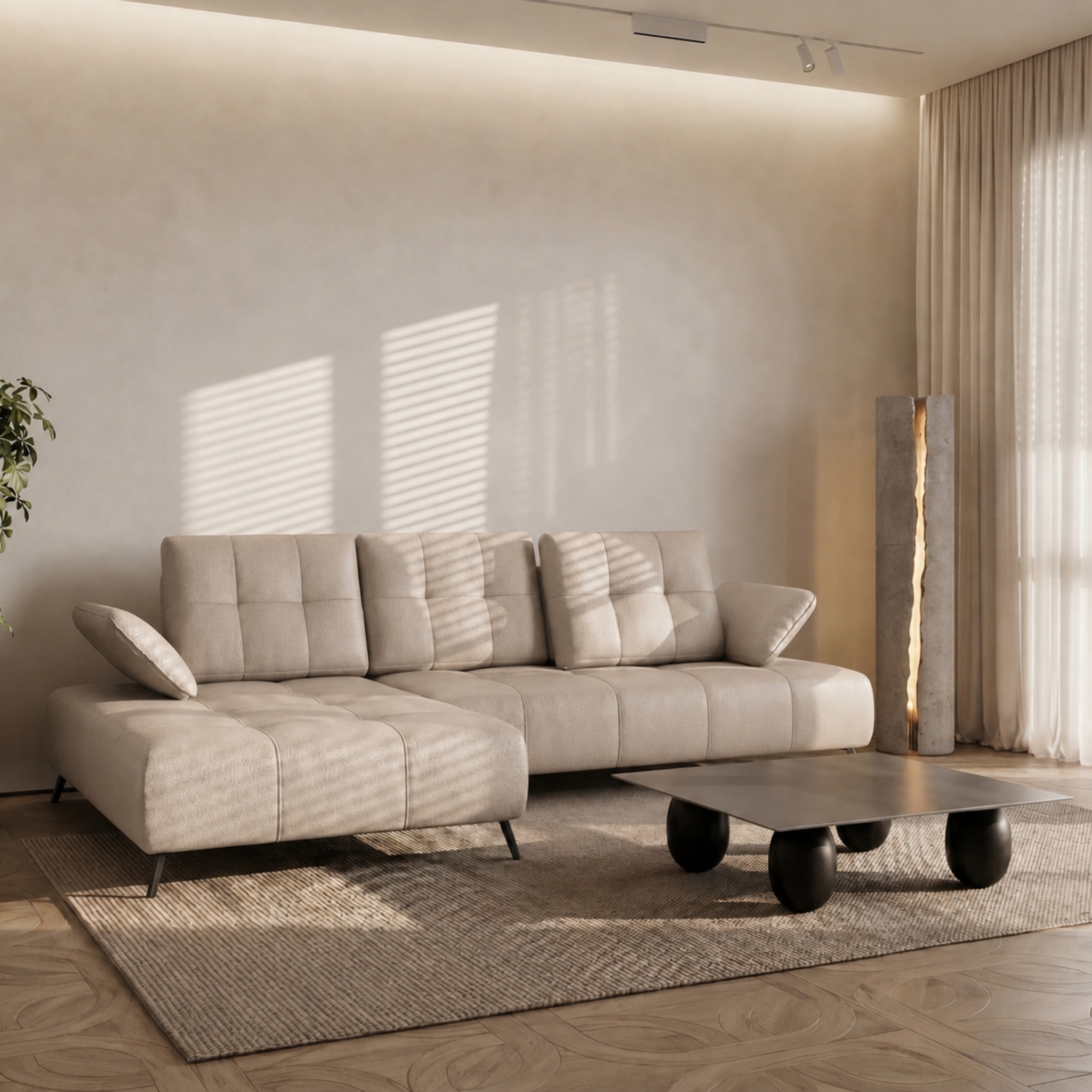 Ecksofa Dante Leder K11