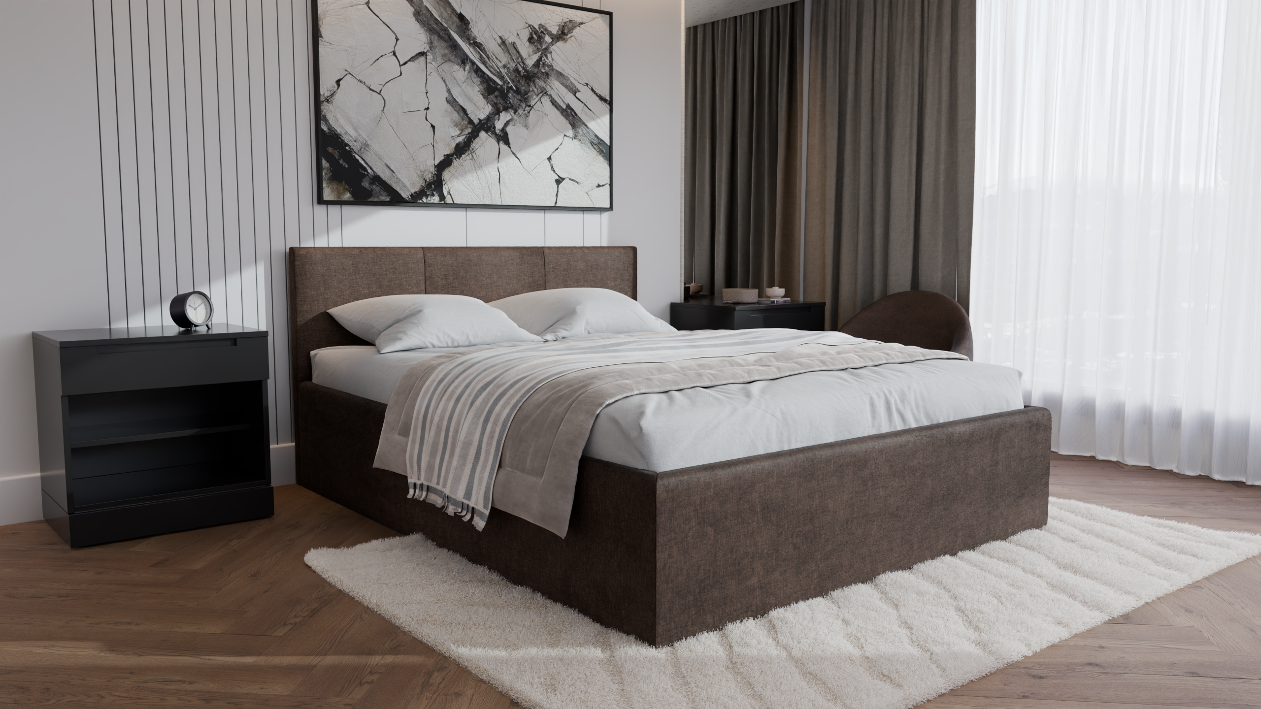 Dona Polsterbett 160x200 cm - Noble 16