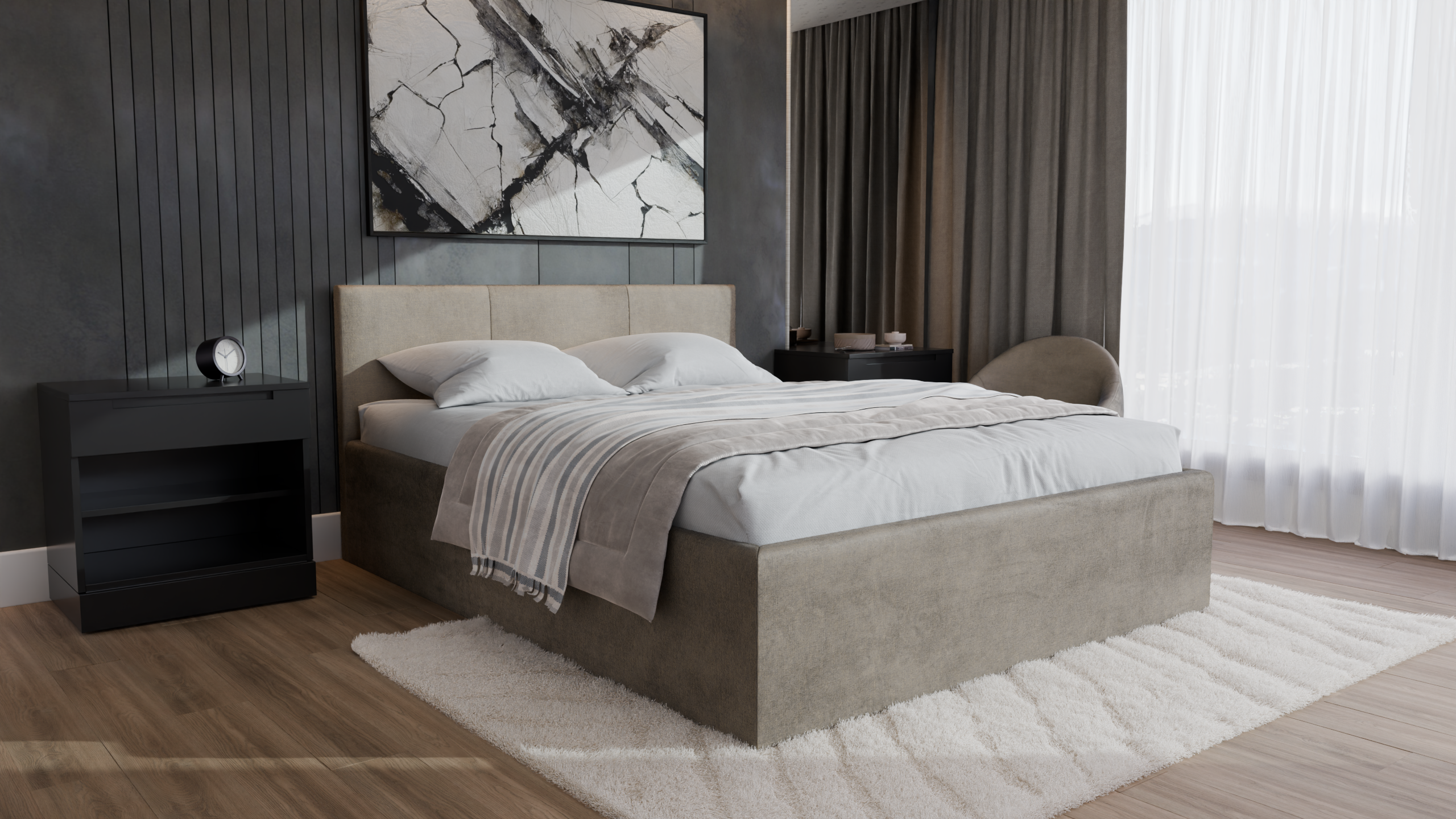 Dona Polsterbett 160x200 cm