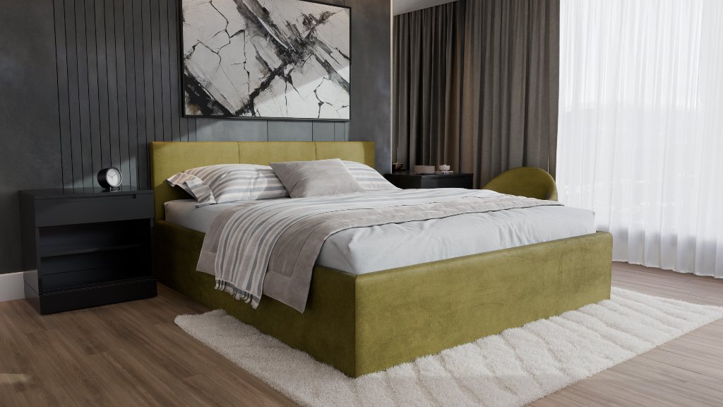 Dona Polsterbett 180x200 cm - Noble 38