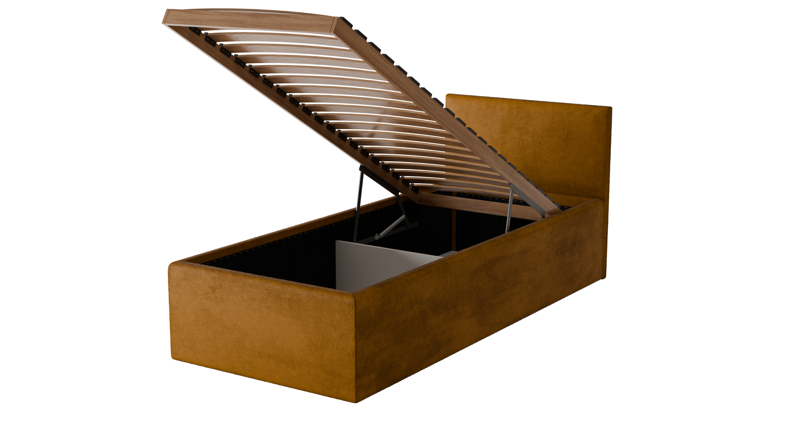 Dona 90x200 Polsterbett, Noble 48